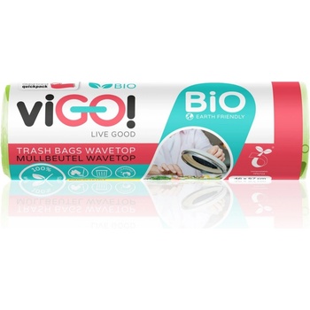 viGO Pytle na odpadky Bio 35 l 16µm 10 ks zelené