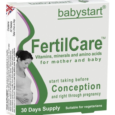 Babystart FertilCare vitaminy s kyselinou listovou 30 kapslí