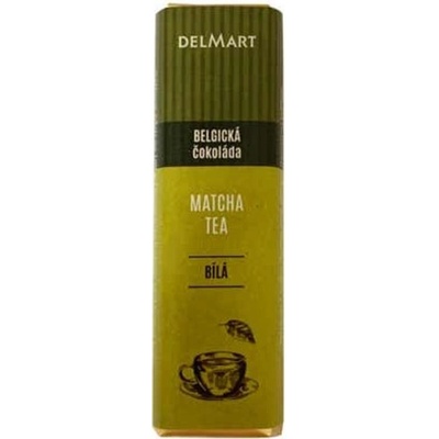 DELMART Tyčinka bílá matcha tea 45 g