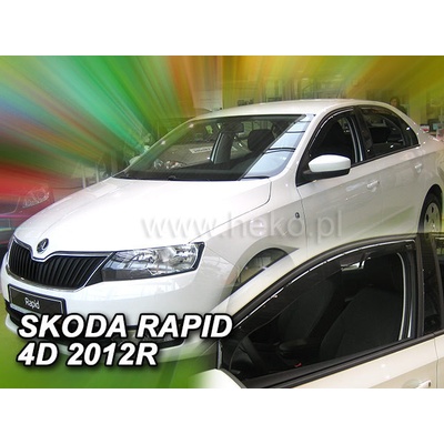Deflektory Škoda Rapid 2012 Spaceback Heko