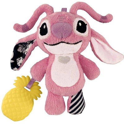 Alltoys Plyšové chrastítko s úchytem Stitch Angel