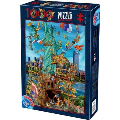 D-Toys Socha slobody 1000 dielov