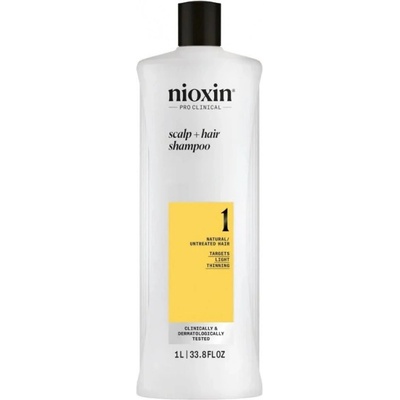 Nioxin System 1 Cleanser Shampoo Шампоани 1000ml