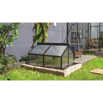 Vitavia Gaia Jumbo polykarbonát 4 mm 119 x 83 x 38/72 cm čierne