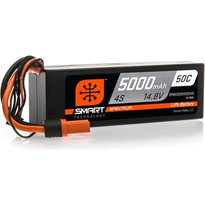 Spektrum Smart G2 LiPo 50C HC IC5 14.8 V 5000 mAh