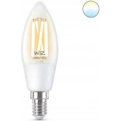 WiZ LED Stmievateľná žiarovka C35 E14/4,9W/230V 2700-6500K CRI 90 Wi-Fi