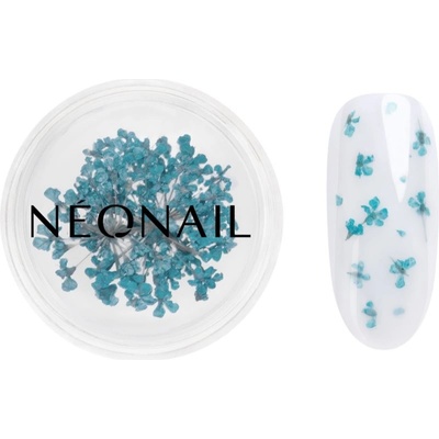 NeoNail Dried Flowers sušený kvet na nechty odtieň 05 Turquoise 1 ks
