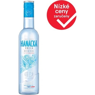 Hanácká Vodka 37,5% 0,5 l (holá láhev)