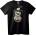 NOONEBRAND Тениска Мечка Далеч - L, Black