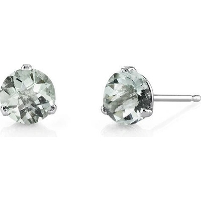 Eppi Zlaté martini náušnice s ametystmi Reimis E32607