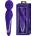 Pretty Love Walter Super Soft Silicone Mini Massage Wand Purple
