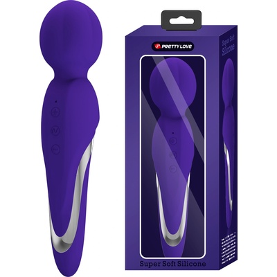Pretty Love Walter Super Soft Silicone Mini Massage Wand Purple