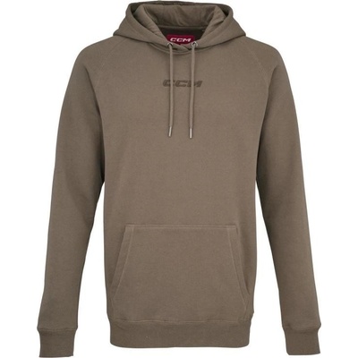 CCM mikina Core Pullover Hoodie YTH fialová