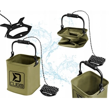 Delphin Skladacie vedro CUBO 5L + 5m