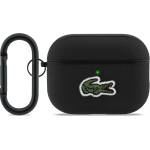 Lacoste Калъф Lacoste Petit Pique Croc Logo Patch за AirPods Pro 3 черен (LCAP3PVCK)