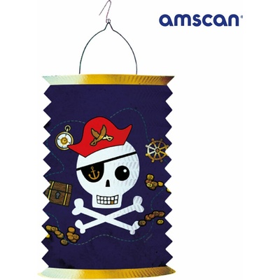 Amscan Lampión valcový Pirátsky 28 cm