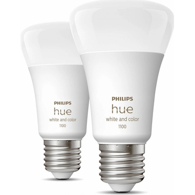 Philips SADA 2x LED Stmievateľná žiarovka Ph ilips Hue WACA A60 E27/6,5W/230V 2000-6500K P4647