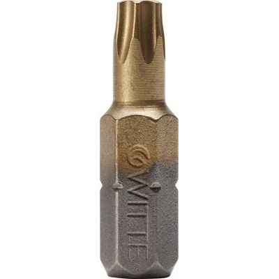 Bit titán WITTE 1/4" Torx T15, 25mm