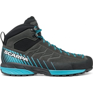 Scarpa Мъжки апроуч обувки Scarpa Mescalito Mid GTX Approach shoes - Shark / Azure - размер 48 (EU) (042-0327-0226)
