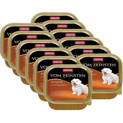 Animonda Vom Feinsten Junior hydinová pečeň 12 x 150 g
