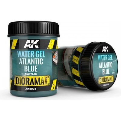 AK-Interactive Akrylový terén AK Water Gel Atlantic Blue 250 ml