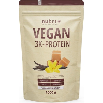 nutri + Протеин на прах Vegan 3K - Vanilla-Toffee