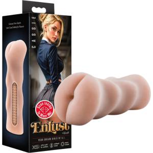 Blush Novelties Enlust Cassie - изкуствено дупе - с AI снимки - натурален цвят