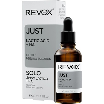 Revox Cosmetics REVOX B77 Just Lactic Acid + Ha Gentle Peeling Solution Ексфолиант за лице дамски 30ml