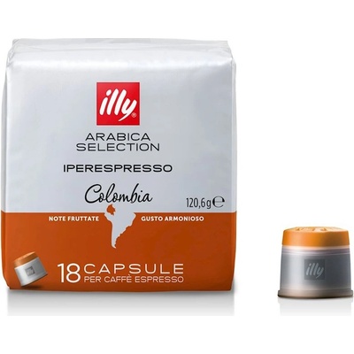 Illy iperEspresso HES Home Colombia kávové kapsle 18 ks