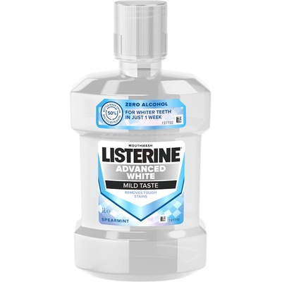 Listerine s bělicím účinkem Advanced White Mild Taste 1 l