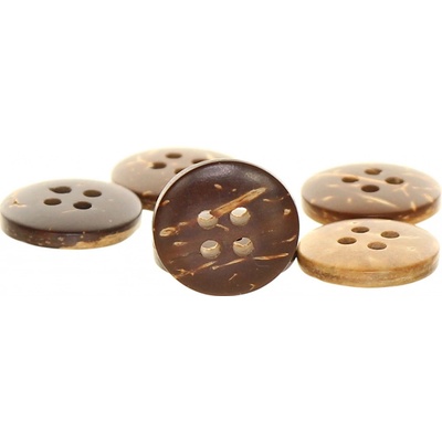 Kokosový knoflík 25mm – Zboží Dáma