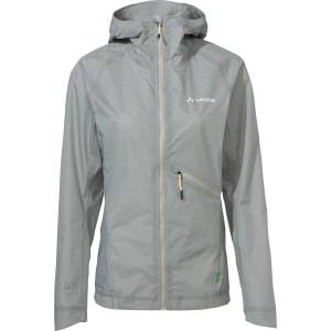 Vaude Дамско водоустойчиво яке Vaude Women's Scopi 2, 5L LW Jacket Waterproof jacket - Lightgrey - размер 38 (EU) (102-3978-0213)