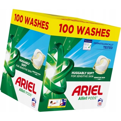 Ariel Allin1 Pods Sensitive kapsule na pranie 100 PD