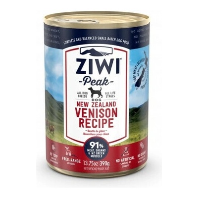 Ziwipeak Adult Dog Venison 390 g