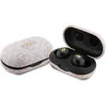 CG Mobile Guess 4G PU Metal Logo TWS pink (GUTWSP4EGP) Слушалки