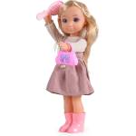 Moni Музикална кукла Moni Toys - С гребен и елегантна чанта, 36 сm (109301)