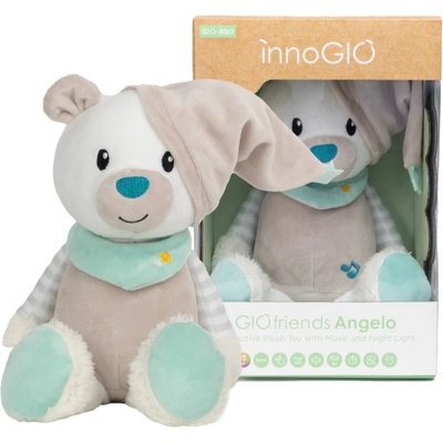 InnoGIO GIOfriends Interactive Plush Toy играчка за заспиване с мелодия Angelo