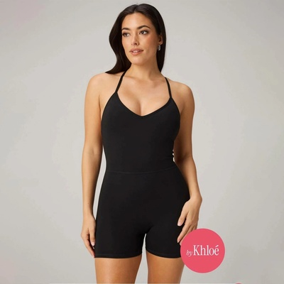 Fabletics dámský sportovní overal černý