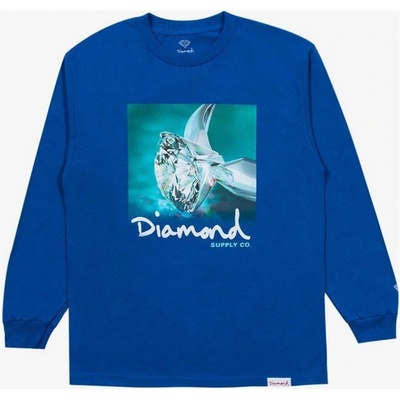 Diamond triko Shimmer Tee L/S Blue