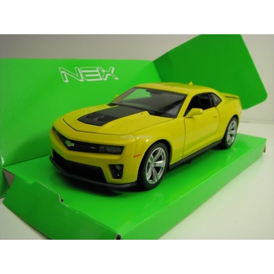 Welly Chevrolet Camaro ZL1 model žlutá 1:24