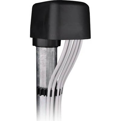 Stožárová krytka plastová na stožár 48 a 60 mm pro kabely – Sleviste.cz