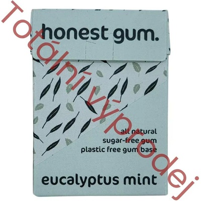 Honest Gum eukalyptová máta přírodní žvýkačky 12 ks