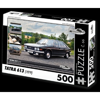 Retro-auta č. 66 Tatra 613 1979 500 dielov