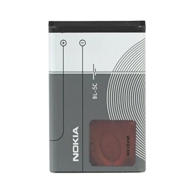 Nokia Батерия за Nokia 1100 / 2600 / 6600 / N70 / N71, BL-5C, оригинална, 1020 mAh (000093)