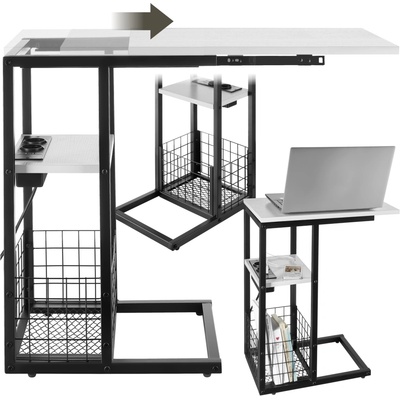 Tectake 405309 Rhea bílá – Zboží Mobilmania