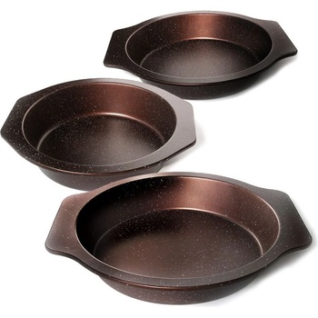 Elekom Комплект тави ek- j63-0+1+2, 3 бр. различни размери, устойчиви и безопасни за здравето (ek- j63-0+1+2)