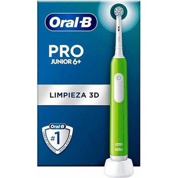 Image 1 of Oral-B Pro Junior 6+ green