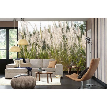 DIMEX ART s. r. o Самозалепваща се флизелинова фототапета цъфтяща трева 375 x 250 см