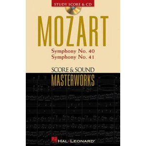 Mozart - Symphony No. 40 in G Minor/Symphony No. 41 in C Major: Score & Sound Masterworks | Mozart, Wolfgang Amadeus Mozart, Wolfgang Amadeus Mozart (ISBN: 9780634049613)