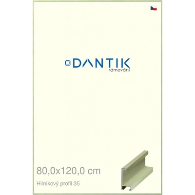 DANTIK rám na obraz 80 x 120 Dýha barevná zelená pastel